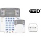 K32RF Tastatura LED - radio, 32 zone &bull; compatibilitate: SP - necesita RTX3;  MG